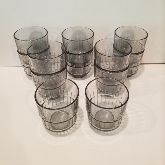 Libbey Dining Set Of 2 Libbey Glass Duratuff Linq Short Drinking